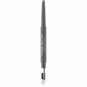 MUA Makeup Academy Brow Define tužka na obočí s kartáčkem odstín Grey 0.25 g obraz