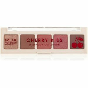 MUA Makeup Academy Eyeshadow Collection 5 Shade Palette paletka očních stínů odstín Cherry Kiss 3.8 g obraz