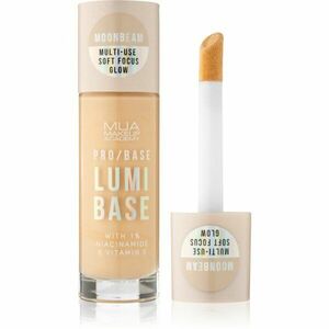 MUA Makeup Academy PRO/BASE Lumi Base rozjasňující podkladová báze pod make-up odstín Moonbeam (Neutral) 33 ml obraz