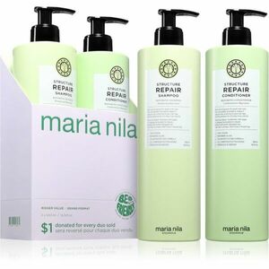 Maria Nila Structure Repair Set dárková sada pro posílení vlasů 2x500 ml obraz