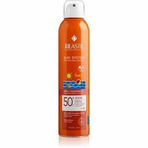Rilastil Sun System Baby transparentní sprej na opalování SPF 50+ 200 ml obraz