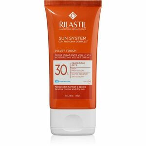 Rilastil Sun System Velvet Touch ochranný pleťový krém SPF 30 50 ml obraz