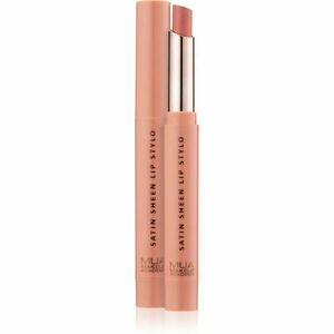 MUA Makeup Academy Satin Sheen saténová rtěnka odstín Super Nude 1.5 g obraz