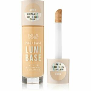 MUA Makeup Academy PRO/BASE Lumi Base rozjasňující podkladová báze pod make-up odstín Aura (Warm) 33 ml obraz