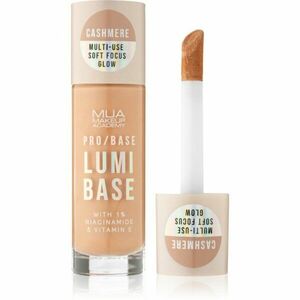 MUA Makeup Academy PRO/BASE Lumi Base rozjasňující podkladová báze pod make-up odstín Cashmere (Warm) 33 ml obraz