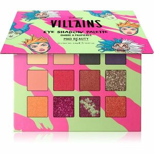 Mad Beauty Disney Villains paletka očních stínů 12x2 g obraz