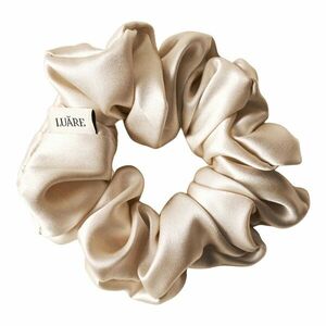 LUARE - The Midi Scrunchie Beige - hedvábná gumička do vlasů obraz
