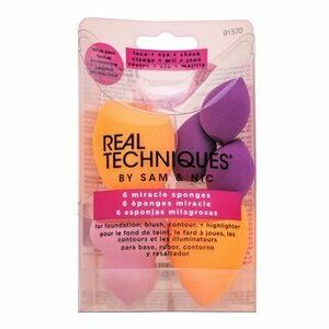 Real Techniques Miracle Sponges 6pcs Set dárková sada obraz