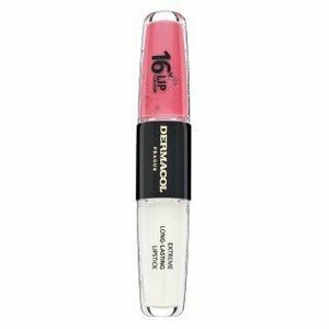 Dermacol 16H Lip Colour Extreme Long-Lasting Lipstick dlouhotrvající dvoufázová barva a lesk na rty No. 39 8 ml obraz