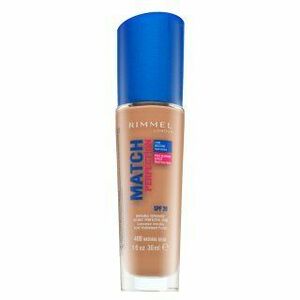 Rimmel London Match Perfection 24HR SPF20 Foundation tekutý make-up pro sjednocenou a rozjasněnou pleť 400 Natural Beige 30 ml obraz