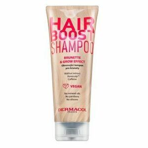 Dermacol Hair Boost Brunette & Grow Effect Shampoo posilující šampon pro hnědé vlasy 250 ml obraz