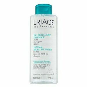 Uriage odličovací micelární voda Thermal Micellar Water Combination To Oily Skin 500 ml obraz