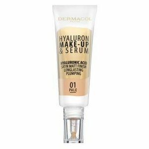 Dermacol Hyaluron Make-up & Serum make-up s kyselinou hyaluronovou 01 Pale 25 g obraz