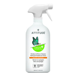 ATTITUDE Čistič na sklo, Citronová kůra, 800 ml, EcoLogo obraz