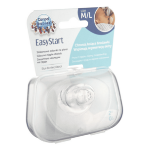 Canpol babies Chránič prsní bradavky EasyStart univerzální M/L 2 ks obraz