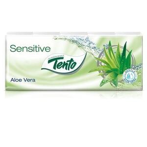 Kapesníky Tento Sensitive Aloe Vera 3v, 10 ks obraz