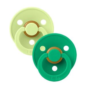 BIBS Colour dudlíky vel. 1 , 0-6m - Matcha/Cactus obraz