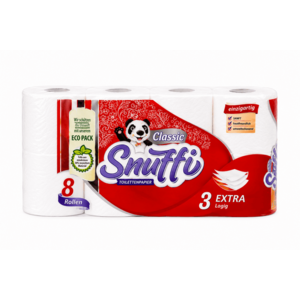 Puffi Toaletní papír SNUFFI Classic 3 vrstvý obraz