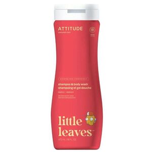 2v1 dětský šampon a tělové mýdlo ATTITUDE Little leaves s vůní manga 473 ml obraz