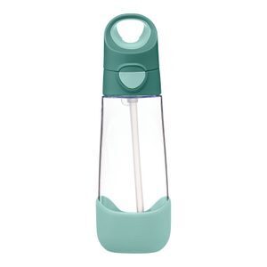 b.box Lahev na pití s brčkem 600 ml - emerald forest obraz