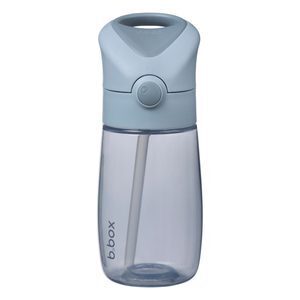 b.box Láhev na pití s brčkem Junior 380 ml - chill out obraz