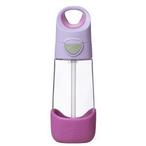 b.box Lahev na pití s brčkem 450 ml - sugar plum obraz