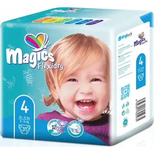 Magics Flexidry 4 Maxi 9-14 kg 31 ks obraz