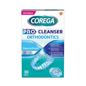 Corega čisticí tablety Pro Cleanser Orthodontics, 30 ks obraz