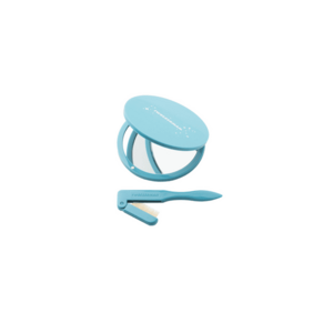 Tweezerman Limited collection Lash and Mirror Set - Majestic Turquoise hřebínek a zrcátko obraz