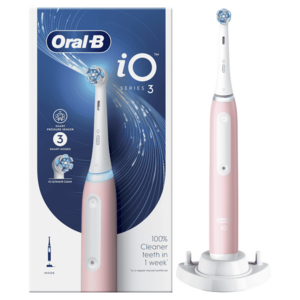 Oral-B iO Series 3 Blush Pink elektrický zubní kartáček - doprava zdarma obraz