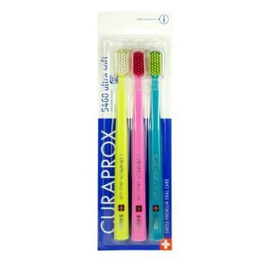 Curaprox CS 5460 zubní kartáček, Ultra soft, 3 kusy obraz