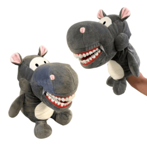 Dino plush edukativní pomůcka, Hroch - doprava zdarma obraz