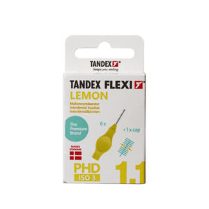 Tandex Flexi mezizubní kartáčky žluté 0, 70 mm, 6 ks obraz
