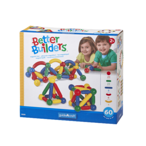 Better Barnds Builders Magnetická stavebnice, 60 ks - doprava zdarma obraz