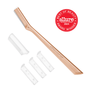 Tweezerman Facial Razor –⁠⁠⁠⁠⁠⁠ holítko na chloupky obličeje, rose gold obraz