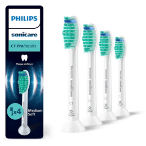 Philips Sonicare ProResults, Balení 4 ks hlavic kartáčku, HX6014/87 obraz