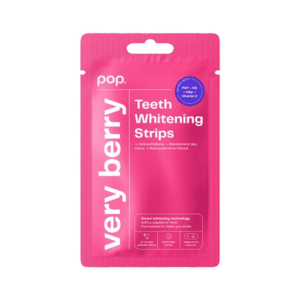Pop Very Berry Teeth Whitening Strips, bělicí pásky na zuby (7x2 ks) obraz