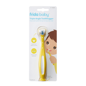 Frida Baby Tooth Hugger 3D zubní kartáček, žlutý obraz