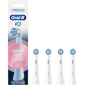 Oral-B iO Gentle Care White náhradní hlavice, 4 ks obraz