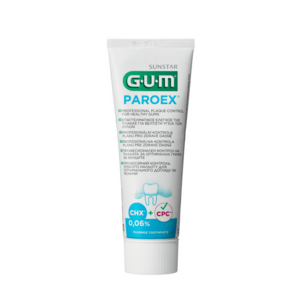 GUM PAROEX gelová zubní pasta (CHX 0, 06 % + CPC 0, 05 %), 75 ml obraz