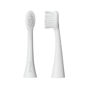 SMILLE Sonic Brush, náhradní hlavice, bílé, 2ks obraz