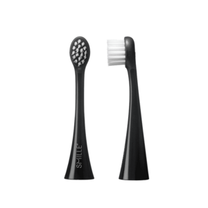 SMILLE Sonic Brush, MINI náhradní hlavice, černé, 2ks obraz