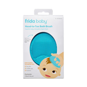 Frida Baby Head-to-Toe Bath Brush, silikonová žínka obraz