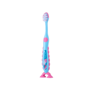 Brush-baby Flamingo FlossBrush™, dětský zubní kartáček s plameňáky, 2 ks, 3-6 let obraz