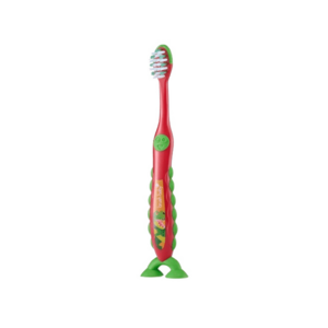Brush-baby Dinosaur FlossBrush™, dětský zubní kartáček s dinosaury, 2 ks, 3-6 let obraz