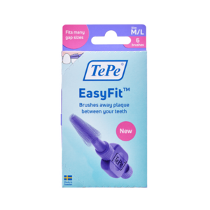 TePe MK EasyFit M/L, fialové 6 ks, krabička obraz