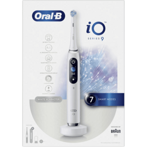 Oral-B iO Series 9 White Alabaster elektrický zubní kartáček - doprava zdarma obraz