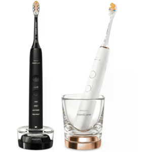 Philips Sonicare 9000 DiamondClean HX9914/69 1+1, 2 sonické elektrické kartáčky, Black/RoseGold - doprava zdarma obraz