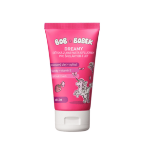 Bob a Bobek DREAMY zubní pasta s fluoridy pro školáky 6+, 50 ml obraz