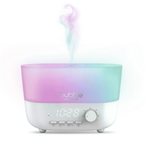 Hubble Mist 5v1 – zvlhčovač vzduchu, aroma difuzér, Bluetooth reproduktor, noční světlo a digitální hodiny - doprava zdarma obraz
